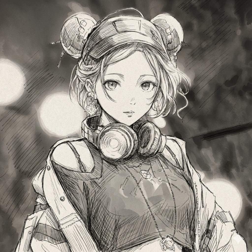 Line art illustration